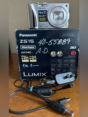 Panasonic LUMIX DMC-ZS15 Full HD 12.1MP 16x Optical Zoom Digital Camera w/Leica